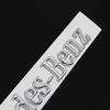 CUTRB1 For Mercedes Benz Original Letter Logo 3D ABS Car Emblem Stickers Universal Decals Modified Dody Rear Tail Standard Accessories