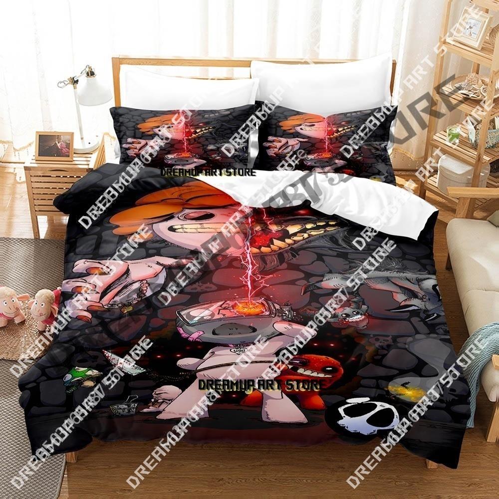 3D-Druck Spiel The Binding of Isaac Bettwäscheset Einzelbett Twin Full Queen King Size Bettwäscheset Erwachsener Kind Schlafzimmer Bettbezug Sets