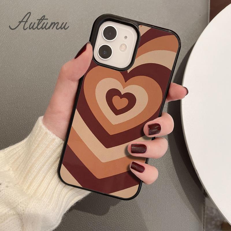 Illusion Herzen Handyhülle für iPhone 11 12 13 14 Pro Max mini X XR XS SE 2020 5 6S 7 8 Plus Samsung Galaxy S21 S22 Hülle