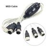 Out for Keyboard PC MIDI Interface USB IN-OUT Converter Drum Adapter MIDI To USB Cable MIDI Cable