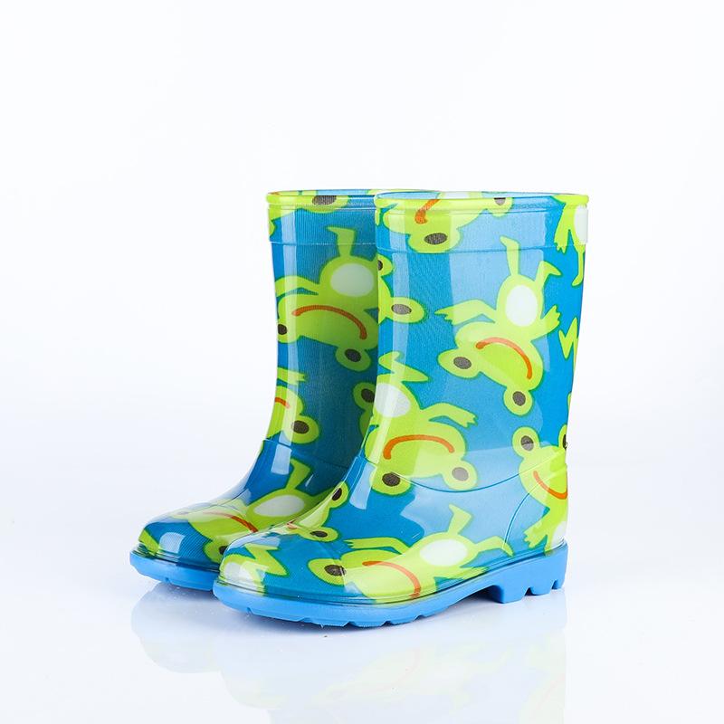 

Дощові черевики Four Seasons Дощові черевики Нековзкі водонепроникні легкі чоловічі дощові черевики Гумове взуття для води 19 ціан