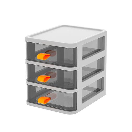 Storage Boxes Multi-layer Space Saving Plastic Large Capacity Desktop Storage  Drawer for Bedroom