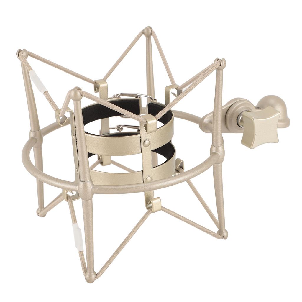 Microphones Shock Mount 60MM High Isolation Mic Clip Holder Mount Mic Anti Vibration Shock Mount for Broadcasting Recording Studio