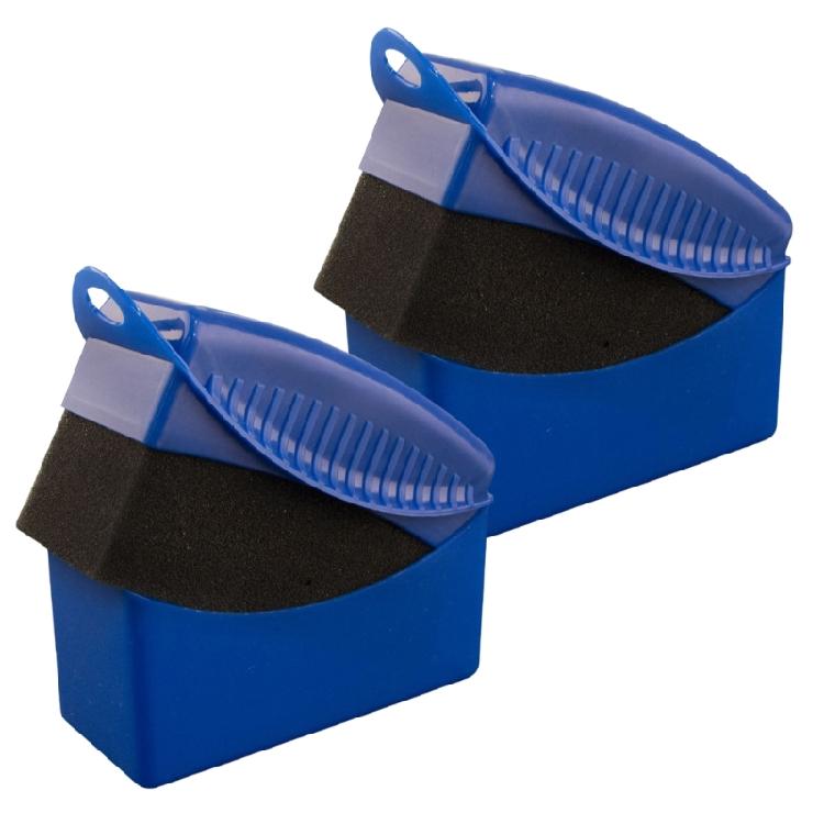 2pcs for Car Tire Dressing Applicator, Wheel Shine Sponge Reusable Tire Dressing Applicator Pad Auto Detailing Supplies