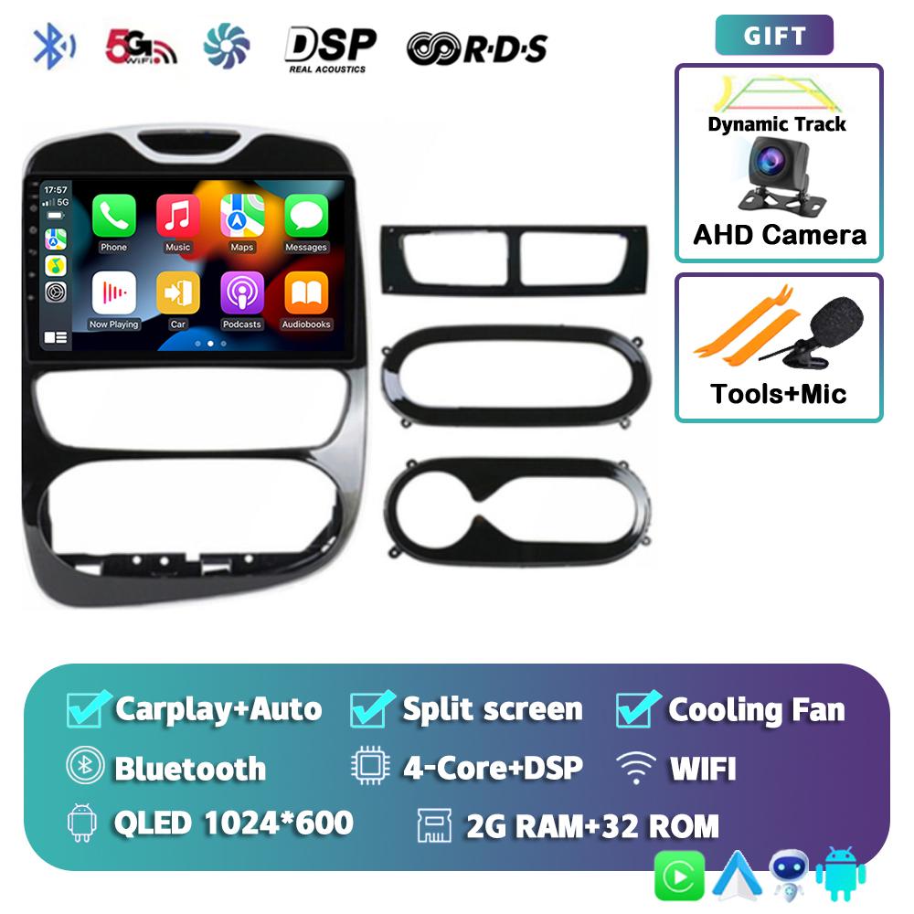 

Android 14 Carplay Auto For Renault Clio 3 4 2012-2015 2016 2017 2018 Car Radio Multimedia Video Player Stereo Audio DSP 2Din BT