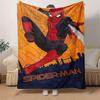 1pc Spier-Man Printing Blanket - Soft, All-Season Throw for Living Room, Beroom,Personalize Gift with Aorable Cartoon esign