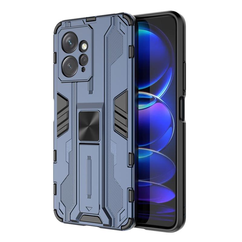 Funda For Xiaomi Redmi Note 12 4G Case Magnetic Stand Holder Back Cover for Redmy Not 12 Note12 4G Shockproof Armor Phone Cases