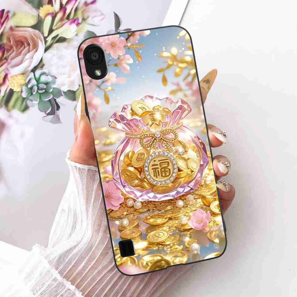 For ZTE Blade A5 2019 5.45" Case Luxury Design Popular Silicone TPU Black Cover Coque For ZTE Blade a5 A 5 2019 Phone Cases