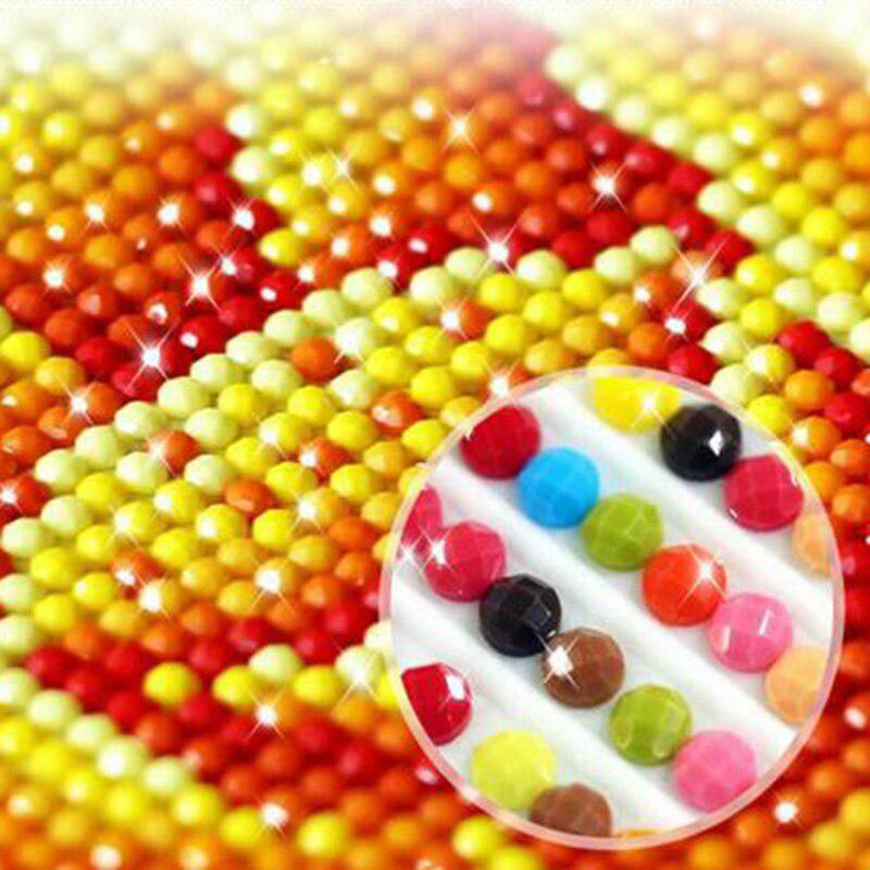 Diamond Embroidery Diamond Painting Colorful Sunflower Flower Diamond Painting Cross Stitch