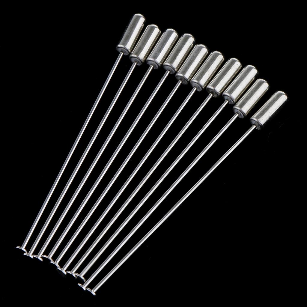 20 Pieces Copper Silver Long Pin DIY Scarf Collar Lapel Find