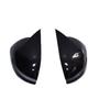 For KIA K2 2011-2016 RIO 3 2011-2017 Car Rearview Side Mirror Cover Sticker Wing Cap Exterior Door Case Trim Carbon Fiber Look
