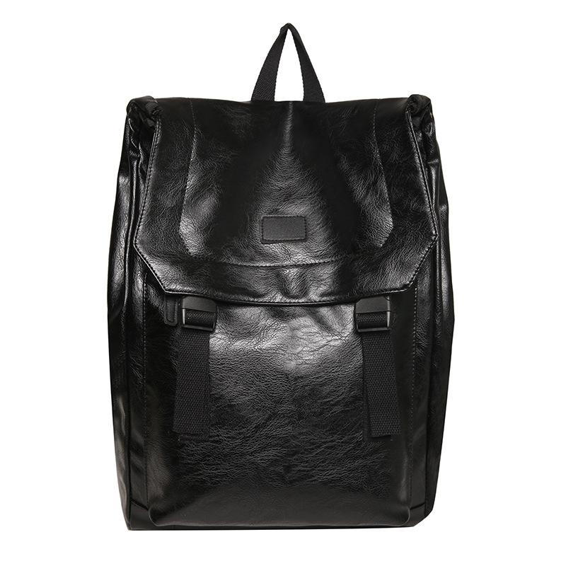 

Новые тенденции моды, мужчины должны это сделать! Модное поколение корейской версии повседневного рюкзака, лидер модных тенденций. чёрный