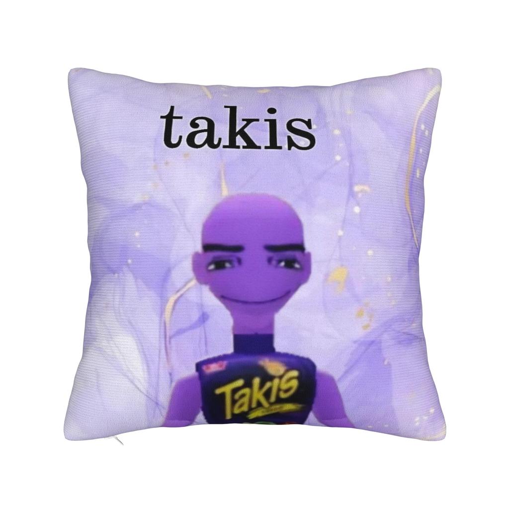 Takis Chili Chips Pillow Case Retro Trendy Pillow Cover Comfy Pillowcases For Sofa Home Decor