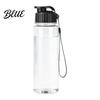 Leak-proof Water Bottle Sports Bottle with Flip Lid And Lanyard Portable PET Office Daily Jug Cup Lightweight Fitness Jug for Gym School Students