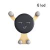 360° drehbarer Cartoon Smiley Gesicht Schwerkraft Auto Halterung Lüftungsschlitz Halter für Mobiltelefon GPS