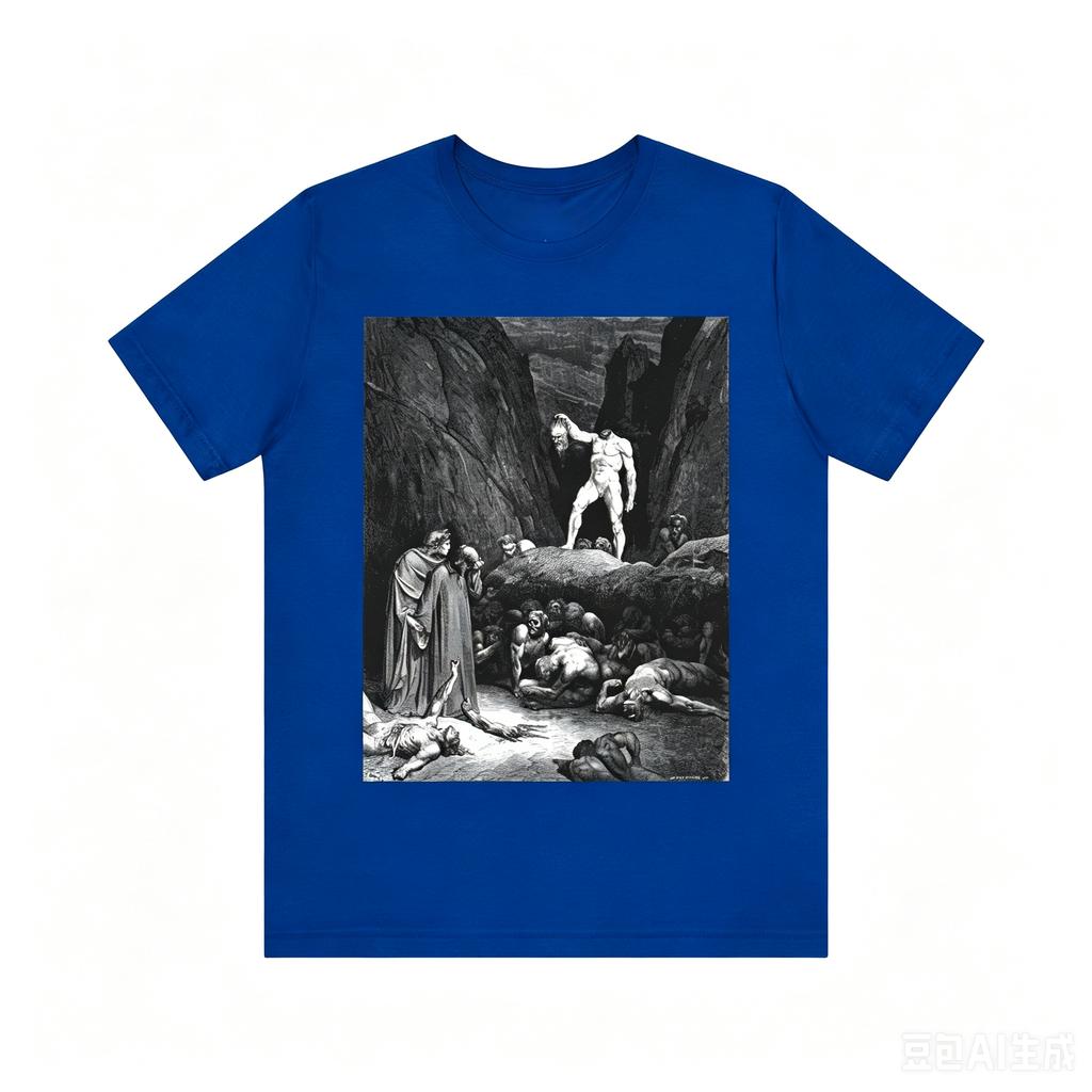Dantes Hellshirt Berran De Bern Gustave Dore Tshirt Bookworm Tshirt Classic Literary Gothic Tshirt For Unisex And Unisex