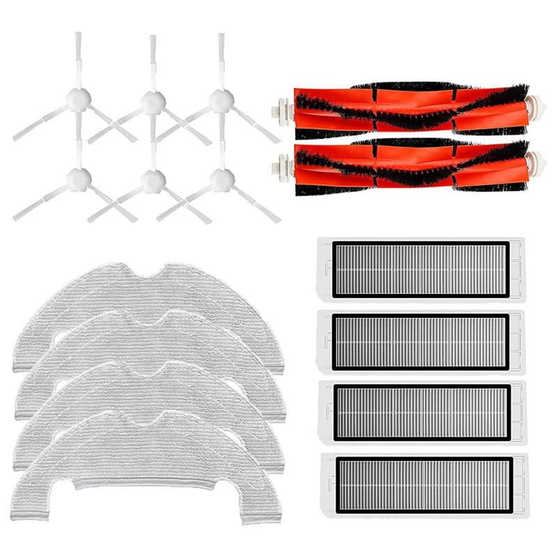 

A65T-Accessory Set Compatible For Dreame D10 Plus Robot Vacuum Cleaner, Main Brushes ,Filters, Wipes Side Brushes Replacement