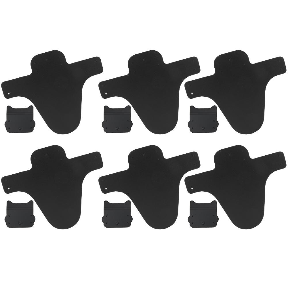 

6Pcs Bike Fork Short Type Mud Guards Mudguard Accessory for Mountain Bicyclewithout sign