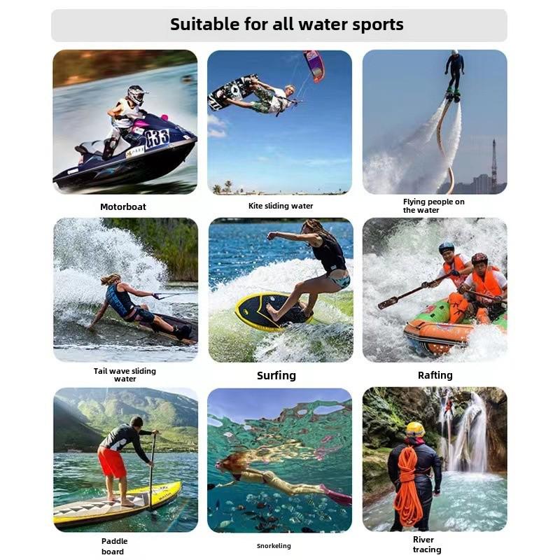 Adult Professional Buoyancy Vest for Swimming, Water Skiing, Fishing, and Surfing - Unisex Safety and Anti-Collision.