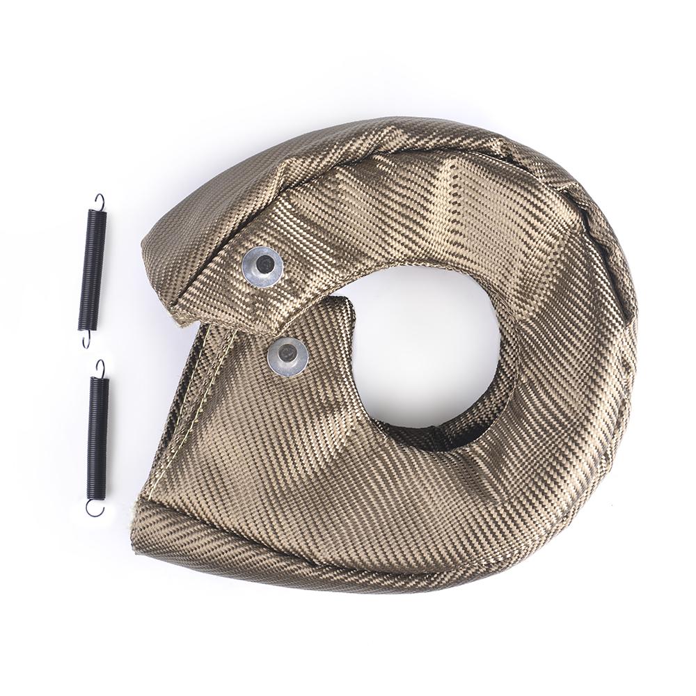 Turbo heat shield TITANIUM T2/T3/T4/T6 turbo blanket for Any T2/T3/T4/T6 TurboCharger barrier 1,800 degree