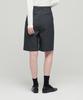 MUSINSA STANDARD WOMAN Women'S Wide Bermuda Half Slacks [Gray]