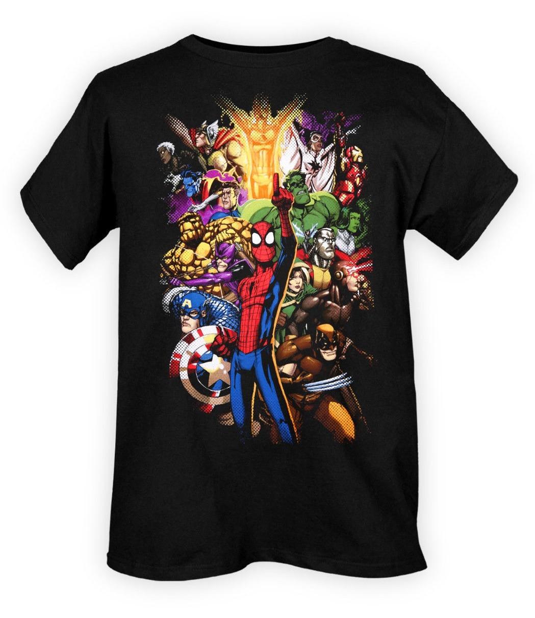 Marvel Spider-Man Spidey Wars T-Shirt S разноцветный