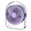 2026 Portable Wireless Mini Desktop Fan for Dorms and Offices