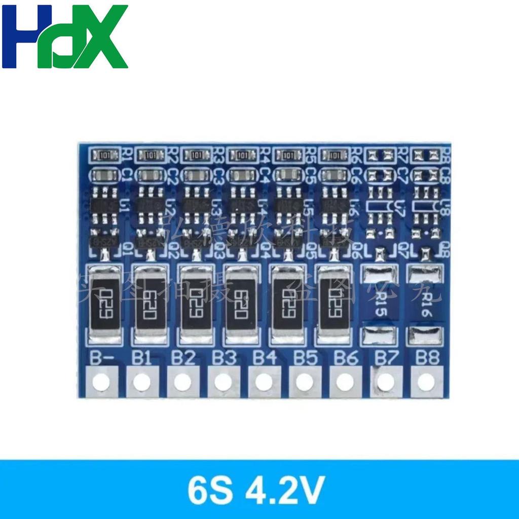 3-8 String 18650 Lithium Battery Passive Balancing Board for Ternary and Polymer Battery Charging.