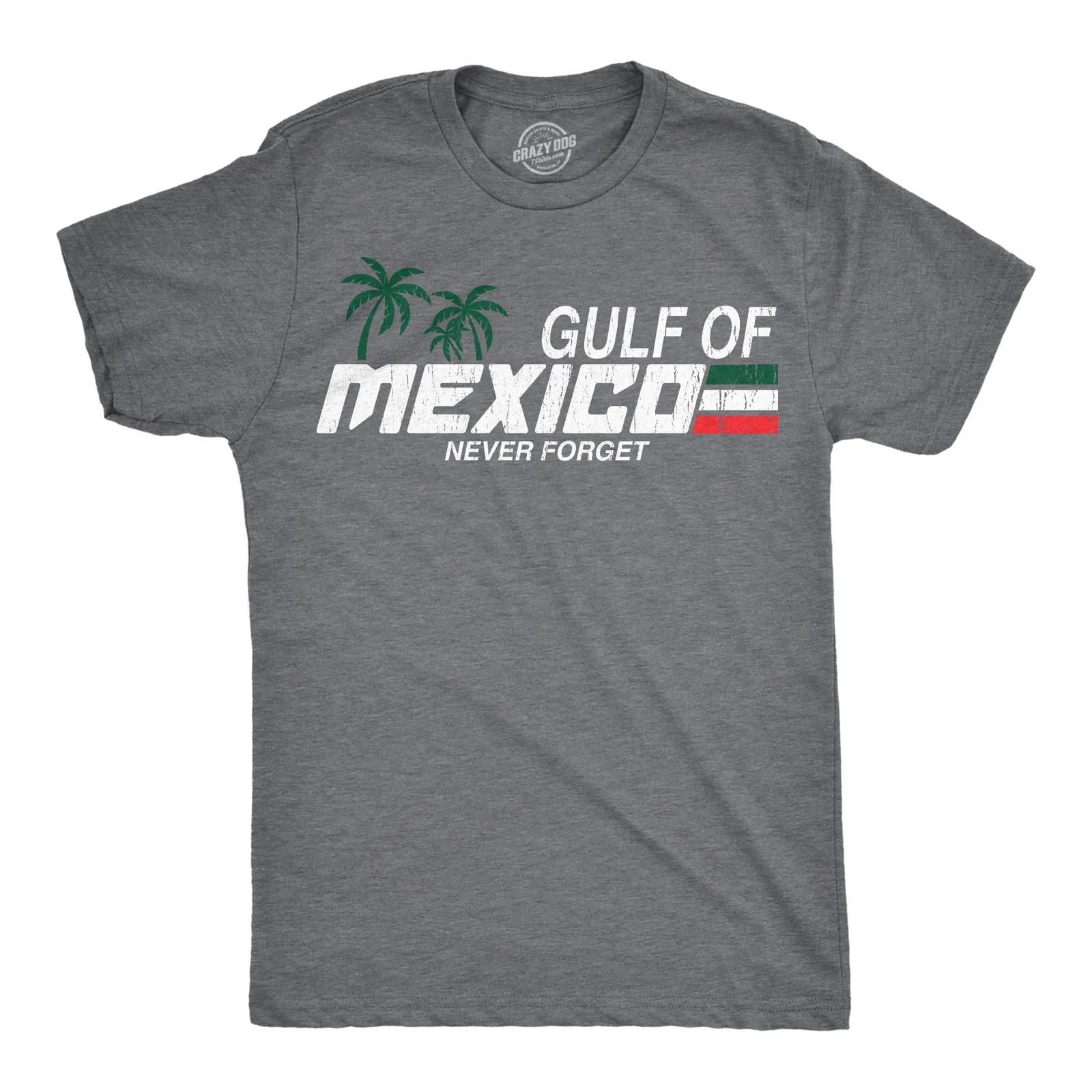 Mens Funny T Shirts Gulf Of Mexico Never Forget Sarcastic Graphic Novelty Tee XXXL