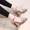 Fashion 2025 Fashion Women Sandals Summer New Platform Pumps Women Wedding Shoes Woman High Heel Sandals Peep Toe Shoes