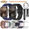 Apple iWatch 11 Ultra Wave Silicone Strap with Color Dots