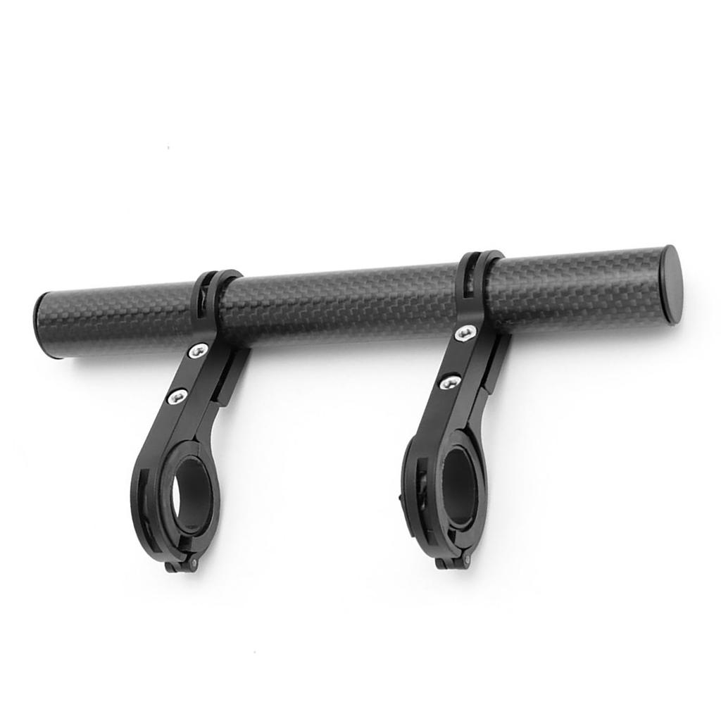 Bike Handlebar Extender Strong Clamping Force Black Bike Extension Frame for 30mm Horizontal