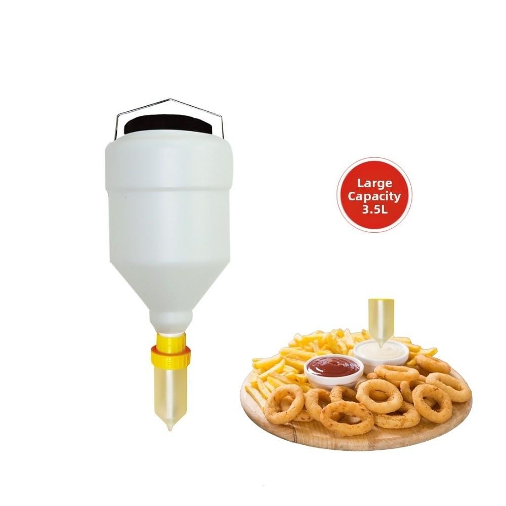 Hanging Design Sauce Squeezer Plastic Sauce Dispenser Enduring Salad Dressing Bottle For Hamburger