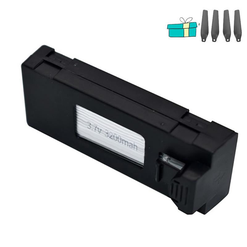 Remote Control Drone Battery 3.7v 3200mah For E88 E99 Drone Accessories For F185 F195 E100 RC Drone Fpv quadcopter spare parts
