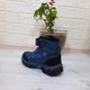 Abay Prostar Blue Color Non-Slip Velcro Boys' Boots