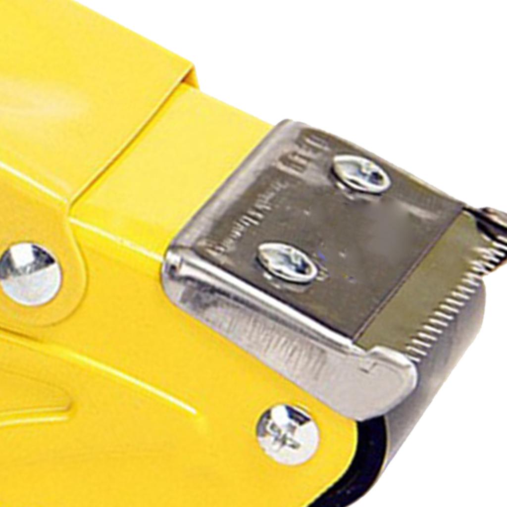 Packing Tape Dispenser Gun Cutter 6.0cm Cutter Sealing Cutting Tool for Transportation Yellow