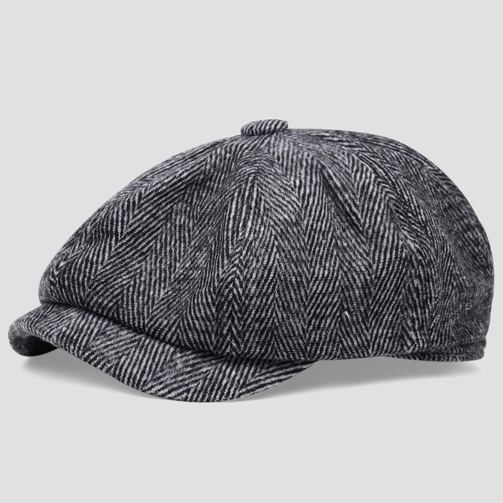 Bloodshed Gangster Shelby Painter Hat Male Beret Ins Octagonal Hat Newspaper Boy Autumn/Winter Woolen Razor Party