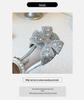 2026 Spring Summer Bowknot Rhinestone Baotou Sandals - Korean Style Little Girl Crystal Princess Shoes