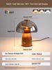 Französische Retro-Tischlampe aus Massivholz: Chinesischer Stil, Kreative Designer-Nachttisch-Stimmungsleuchte für Schlafzimmer oder Arbeitszimmer