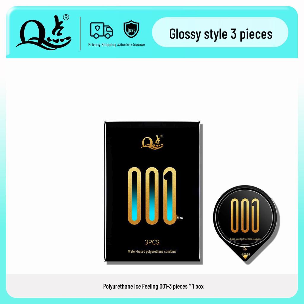 Q-point Ultra-thin Clitoral Stimulating Beaded Condoms - Long-lasting and Safe for Men