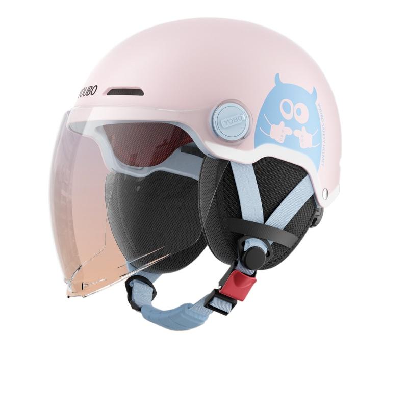 Electric Car Helmet Couple Four Seasons Universal Battery Motorcycle Men's Half Helmet Helmet