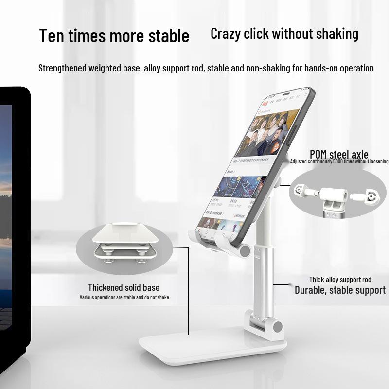 T9-2 Universal Folding Stand for Phone, Tablet, and Pad - Douyin and Kuaishou Compatible