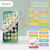 Kids Smart Simulation Phone Toy Rechargeable Touchscreen Early Education Learning Machine Light Music Educational Toy