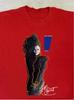 Seltenes Janet Jackson Baumwollgeschenk für Fans Rot S-2345 XL Unisex T-Shirt GC518