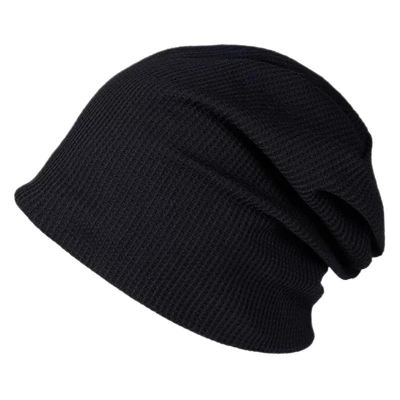 Hat Women's Spring and Autumn Stacking Hat Thin Trendy Versatile Knitted Hat Baotou Hat Pullover Confinement Hat Autumn and Winter Outdoor