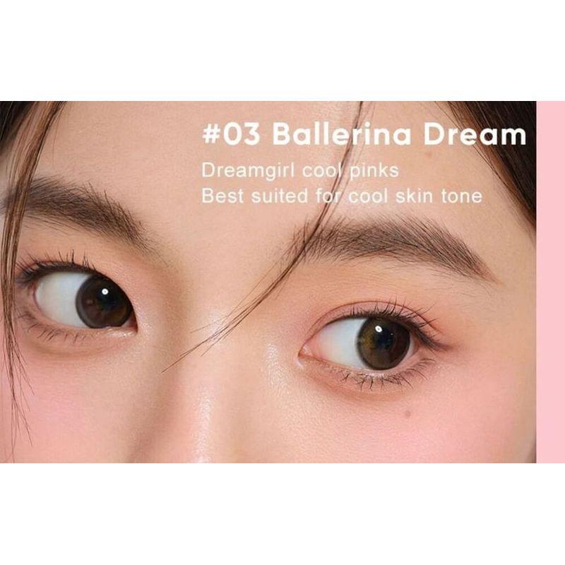 Judydoll - Paleta 4 tvářenek a rozjasňovačů (1-3)