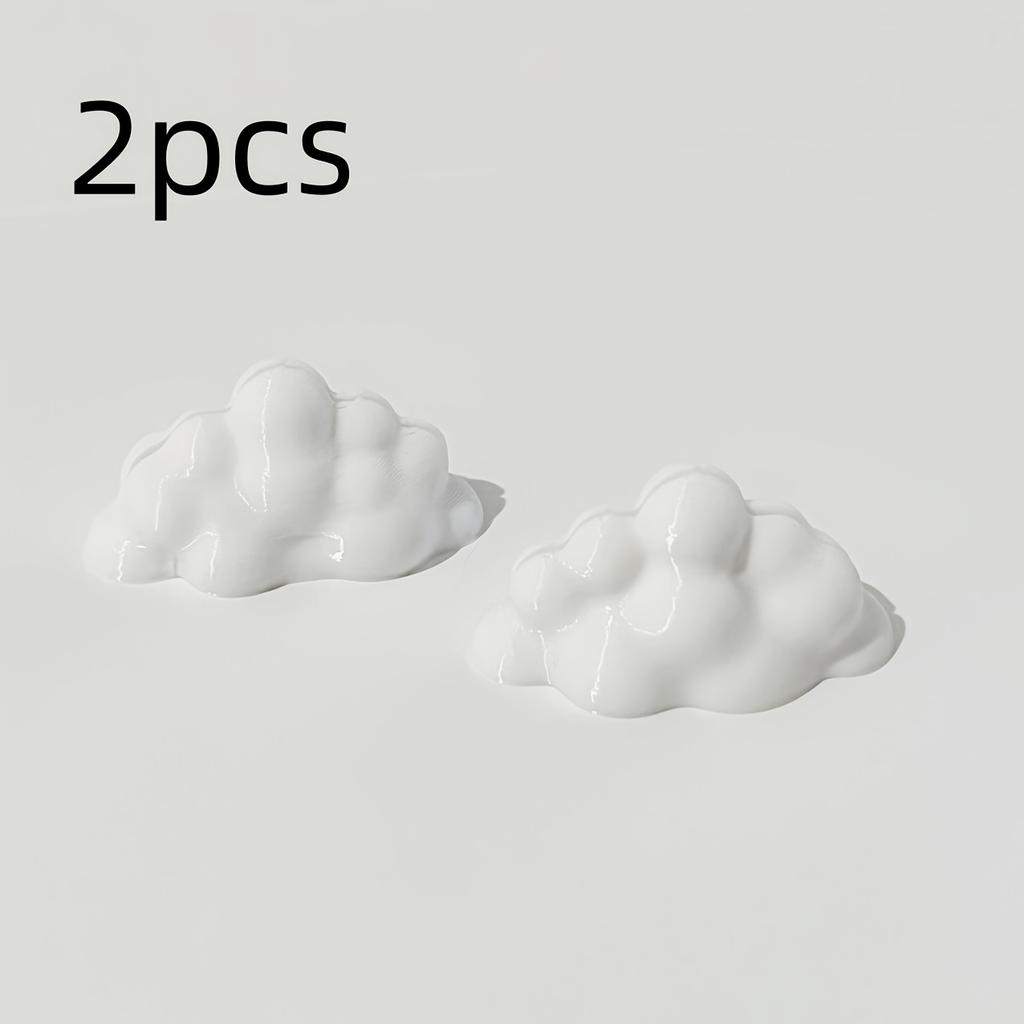 Cute Cloud-Shaped Photo Holders for Horizontal Display, Ideal for Small Photos, Cards & Notes, Perfect Desktop Decor for Home