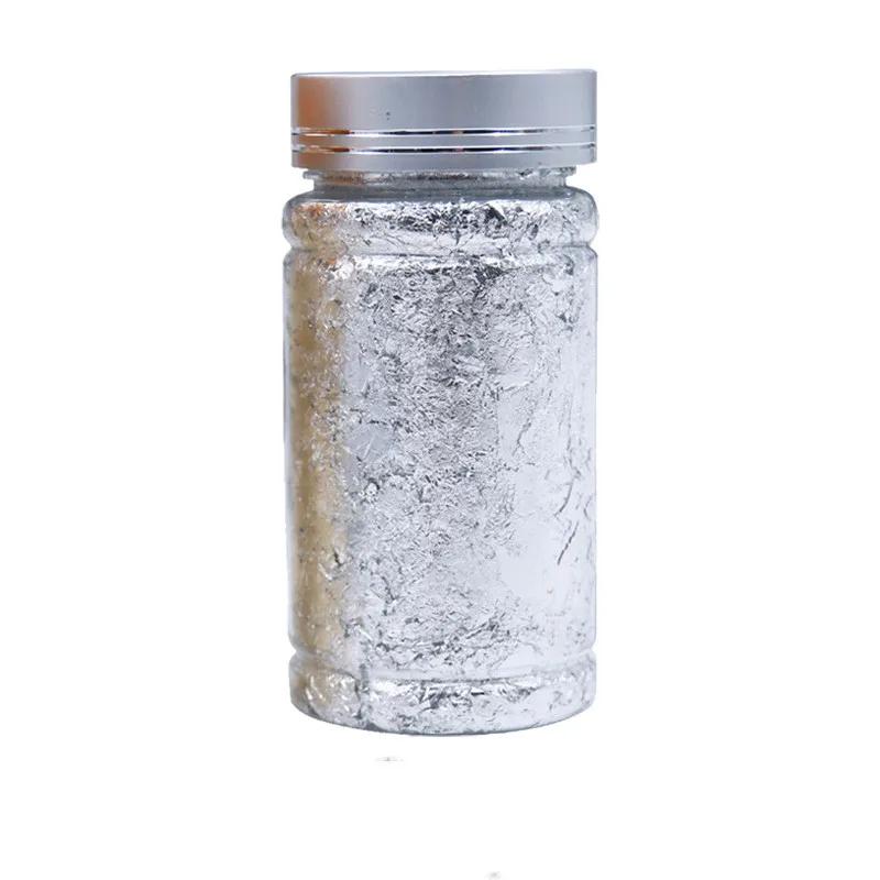 3g Luksuriøs Skinnende Gullfolie Resin Epoksy Lysstøpeform Fyllmaterialer Forgylling Kakedekor Negler Smykkefremstillingsverktøy Kunstdekorasjon