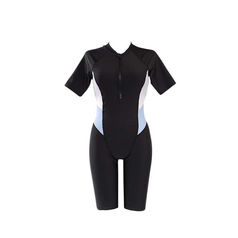 

[KOUKOUCOCO] Уникальный купальник для фитнеса (JP, Алфавит, LL, Синий)