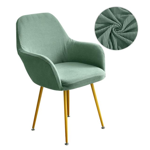 Club Chair Slipcover Stretch Chair Armchair Sofa Cover Soft Furniture Protector Sofa Covers With Elastic 1pc